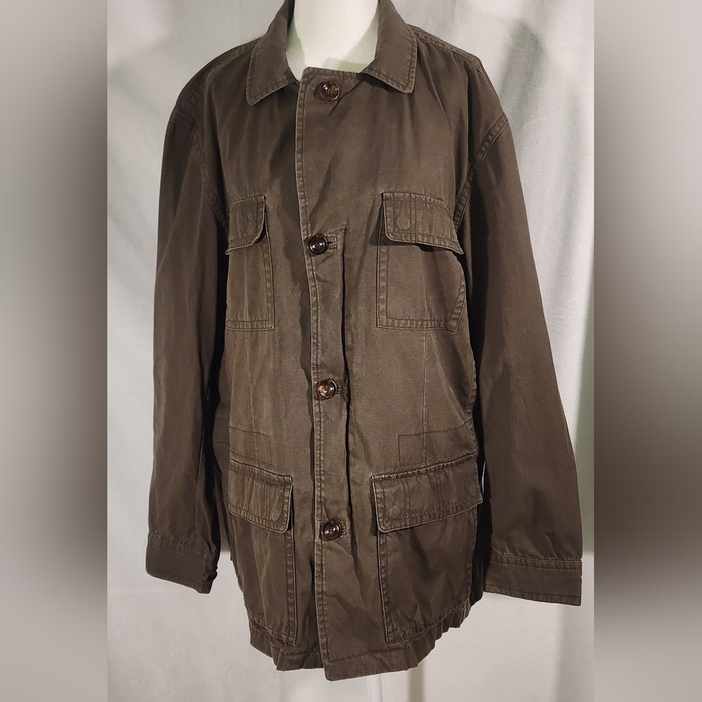 Rainforest Chore Barn Utility Outdoor Field Coat Jacket Size Large